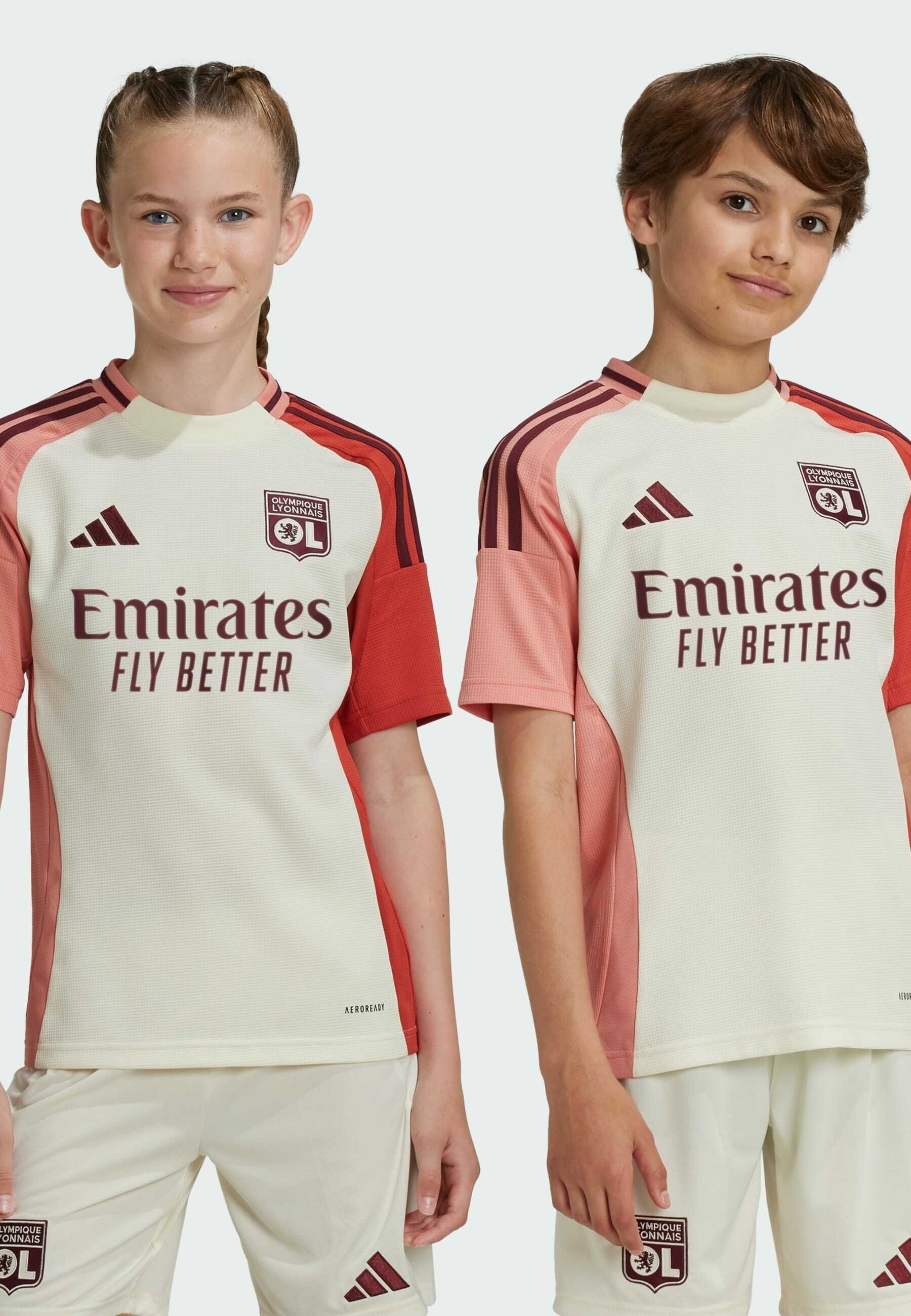 adidas Performance OLYMPIQUE LYONNAIS 24/25 THIRD - Maillot de football - ivory