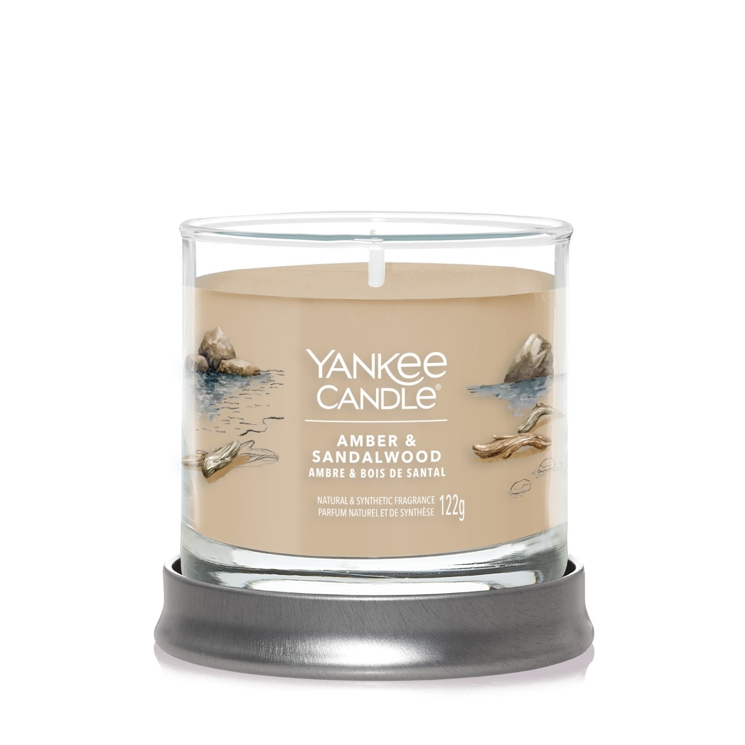 YANKEE CANDLE Petit Gobelet Ambre et Bois de Santal