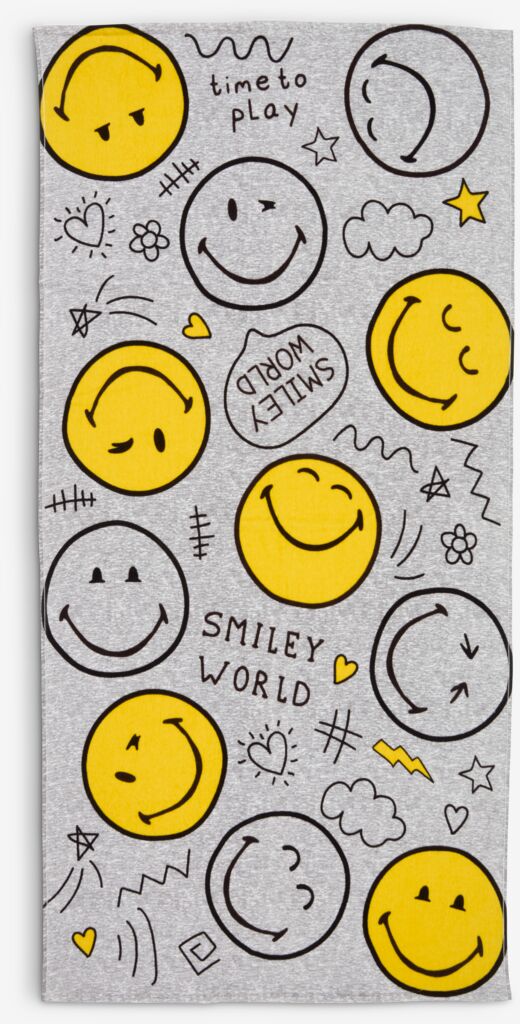 SMILEY ručnik za kupanje zlatni SMILEY 70x140cm