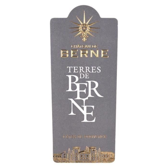 botellas + 1 magnum - Château de Berne 2024 Côtes de Provence - Vino Rosado Ecológico de Provenza - 6 x 75cl + 1 x 150cl