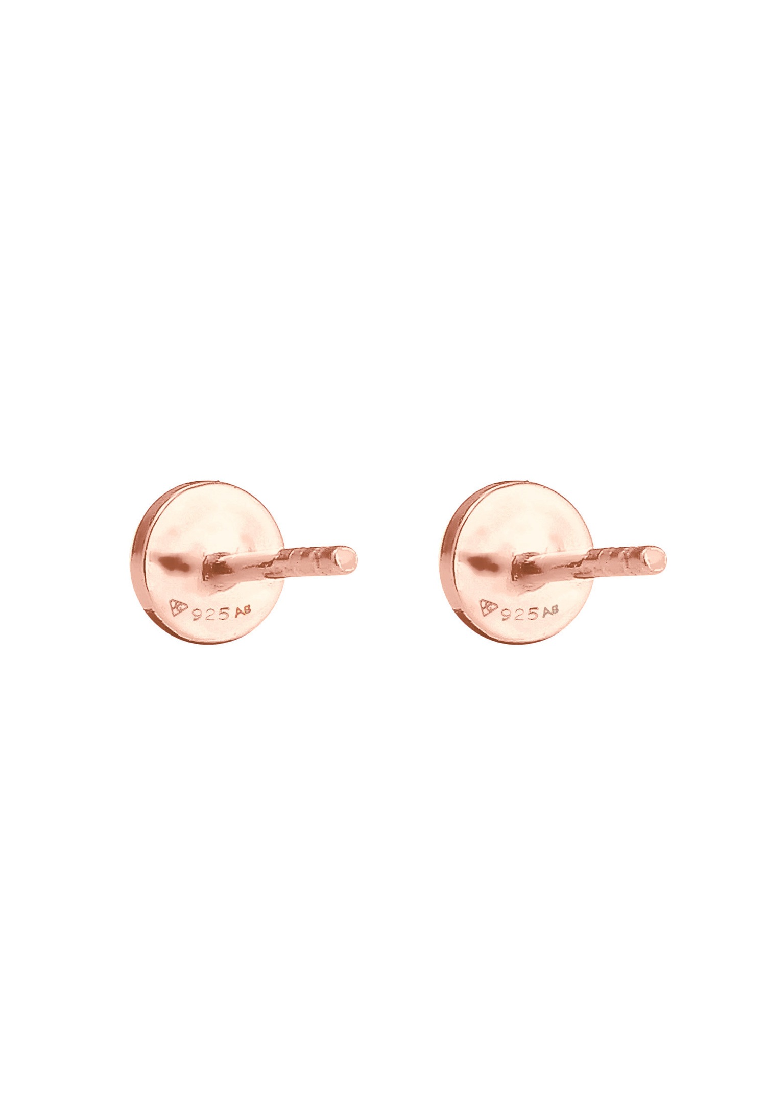 Elli Femmes Clous d'oreilles Cercle Martelé Organique en Argent Sterling 925