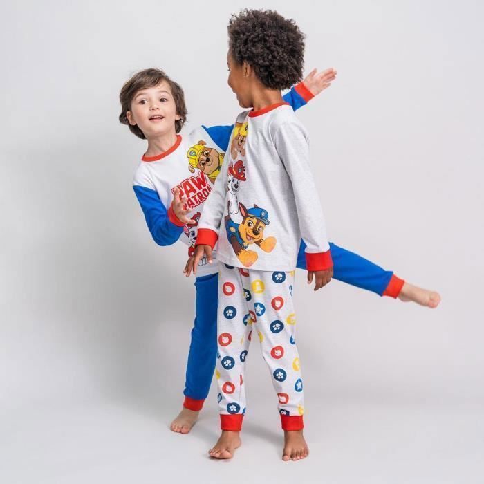 Pyjama long bébé garçon - Cerda - Paw Patrol - Gris - 2 ans - Confortable