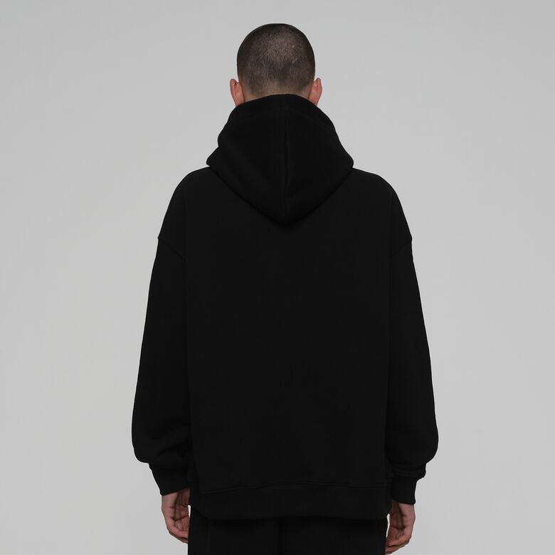Lichte hoodie met rits
