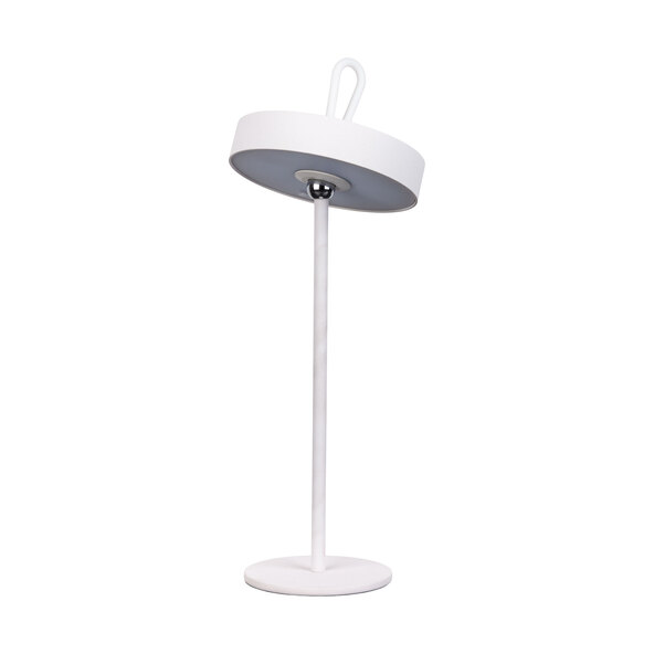 ELLA LED rechargeable table lamp, white