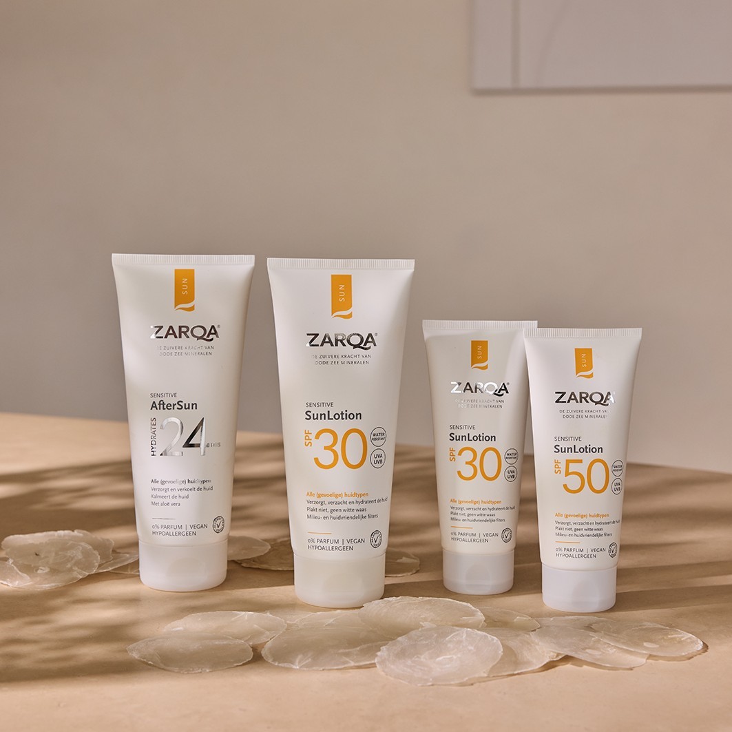 ZARQA kūno losjonas po įdegio – 200 ml