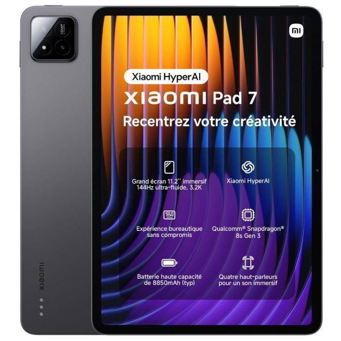 XIAOMI PAD 7 Tablet, 8GB, 128GB, Gray - 8850mAh Battery - HyperAI