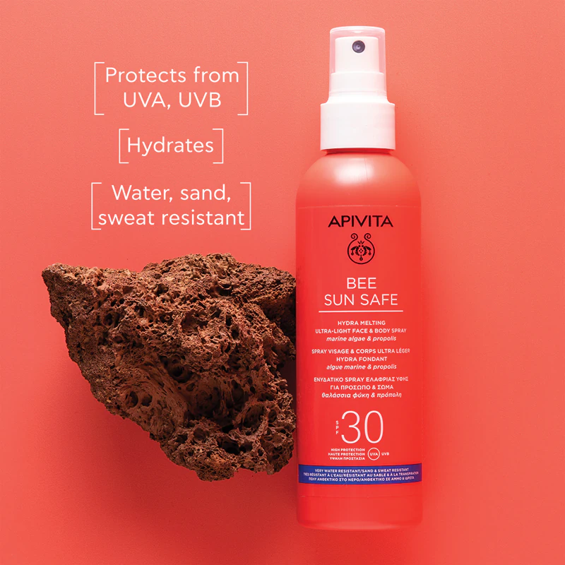 Apivita Bee Sun Safe Hydra Melting Ultra-Light Spray SPF30 zonnebrandcrème SPF 30