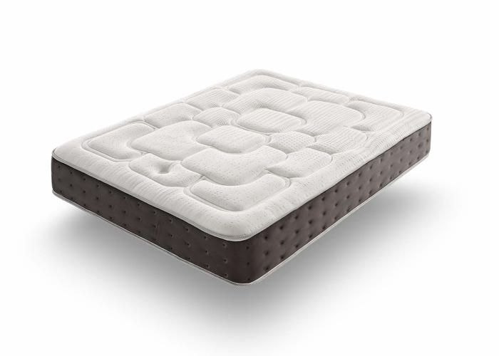 SIMPUR RELAX - Matelas epaisseur 25 cm Royal Top Visco-Graphene - 200x200 cm - Haut niveau de conductivite thermique