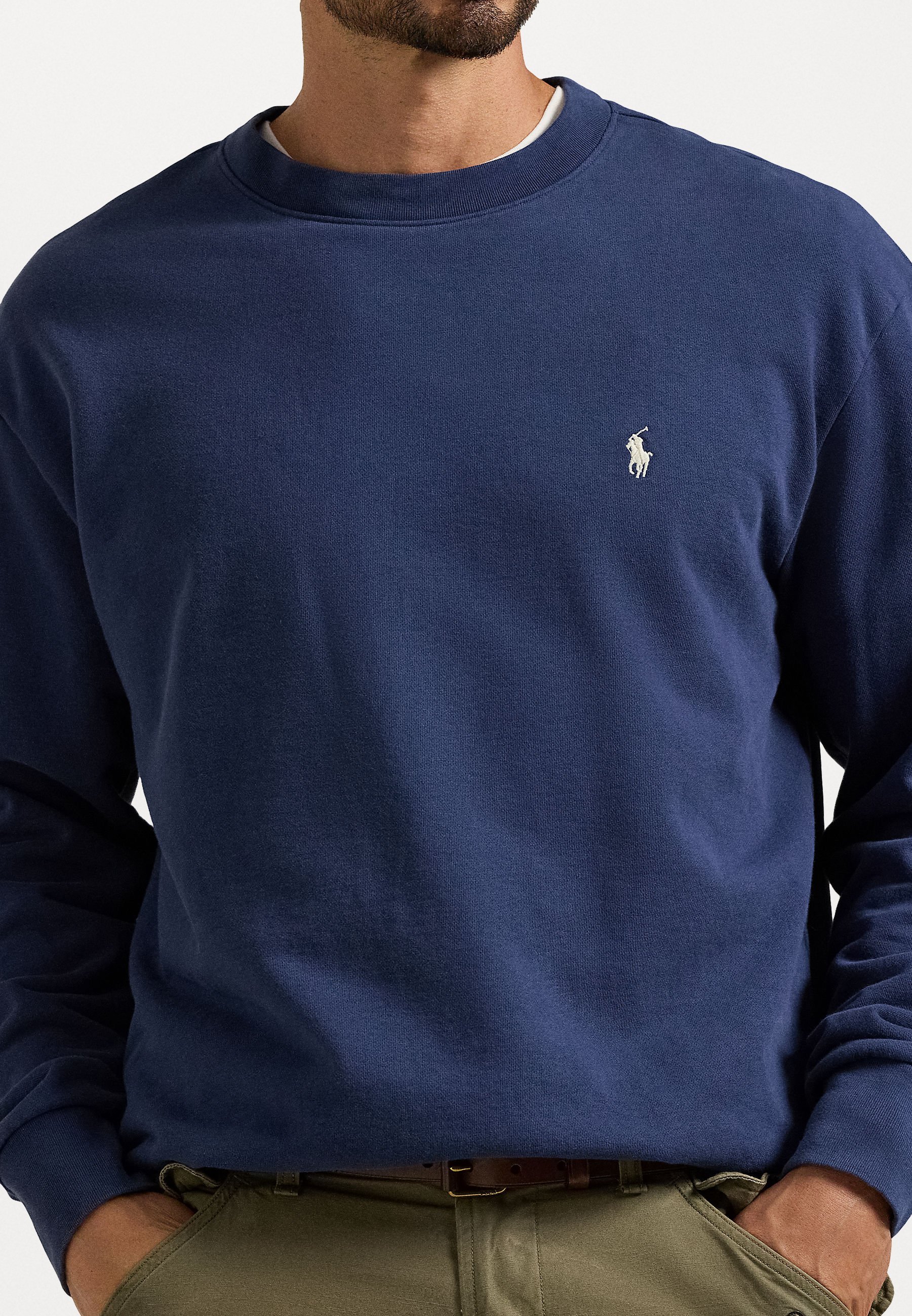 Polo Ralph Lauren Big & Tall Fleece-Sweatshirt mit Schlaufenrücken - Sweatshirt - Cruise Navy