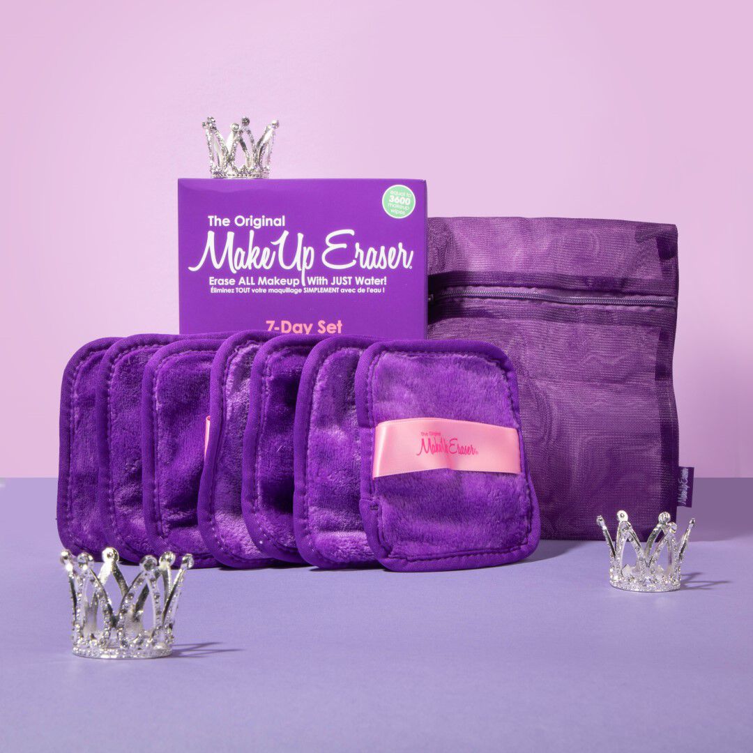 Sada na 7denní mazání make-upu Queen Purple