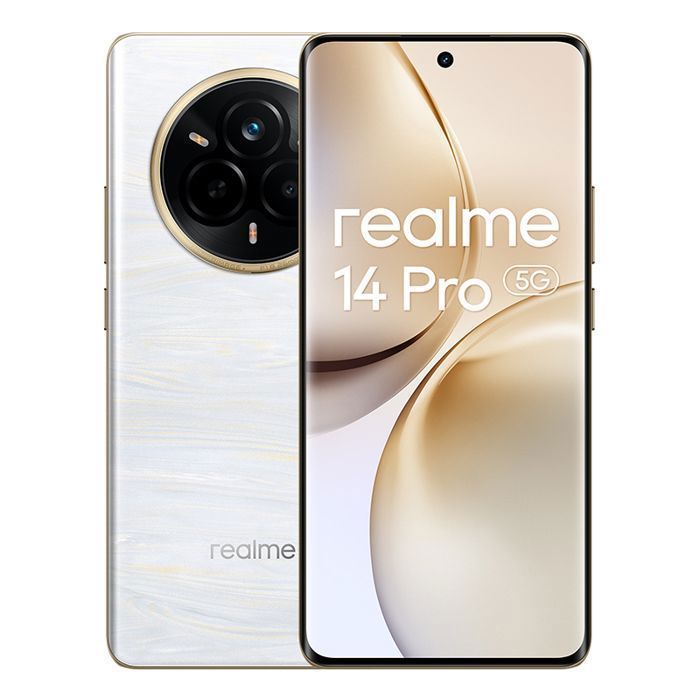 Smartphone – REALME – 14 Pro 5G – 12 GB RAM – 512 GB – 6,77-Zoll-OLED-Bildschirm