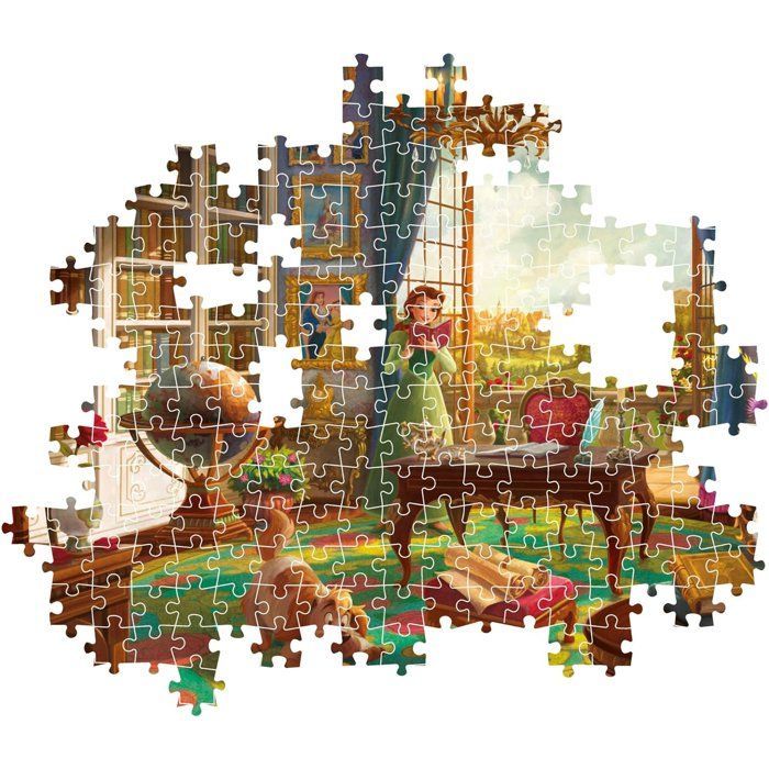 CLEMENTONI - Para Sempre - Quebra-cabeça de 500 peças - Princesas da Disney - Bela