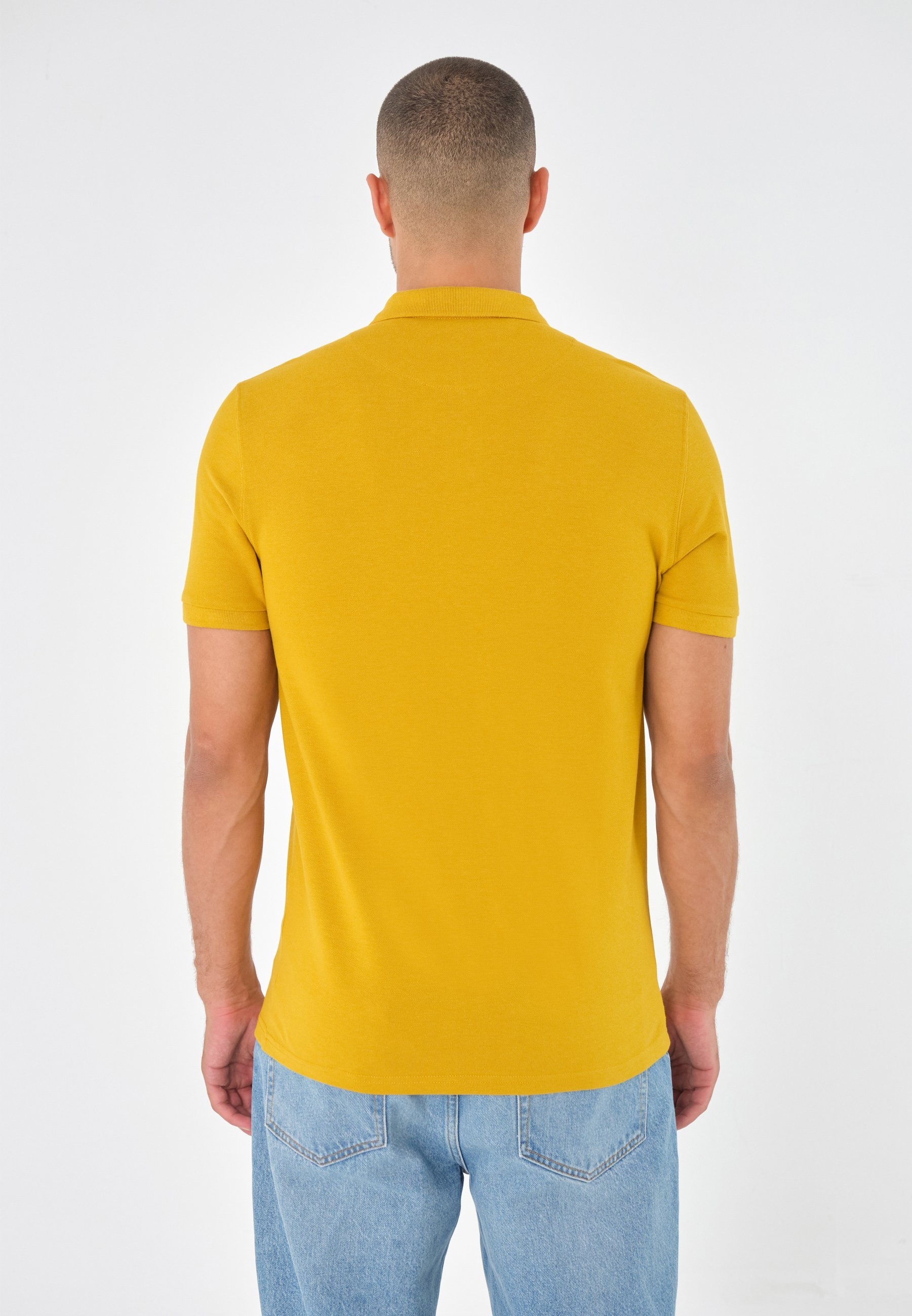Polo Pier One SLIM - moutarde