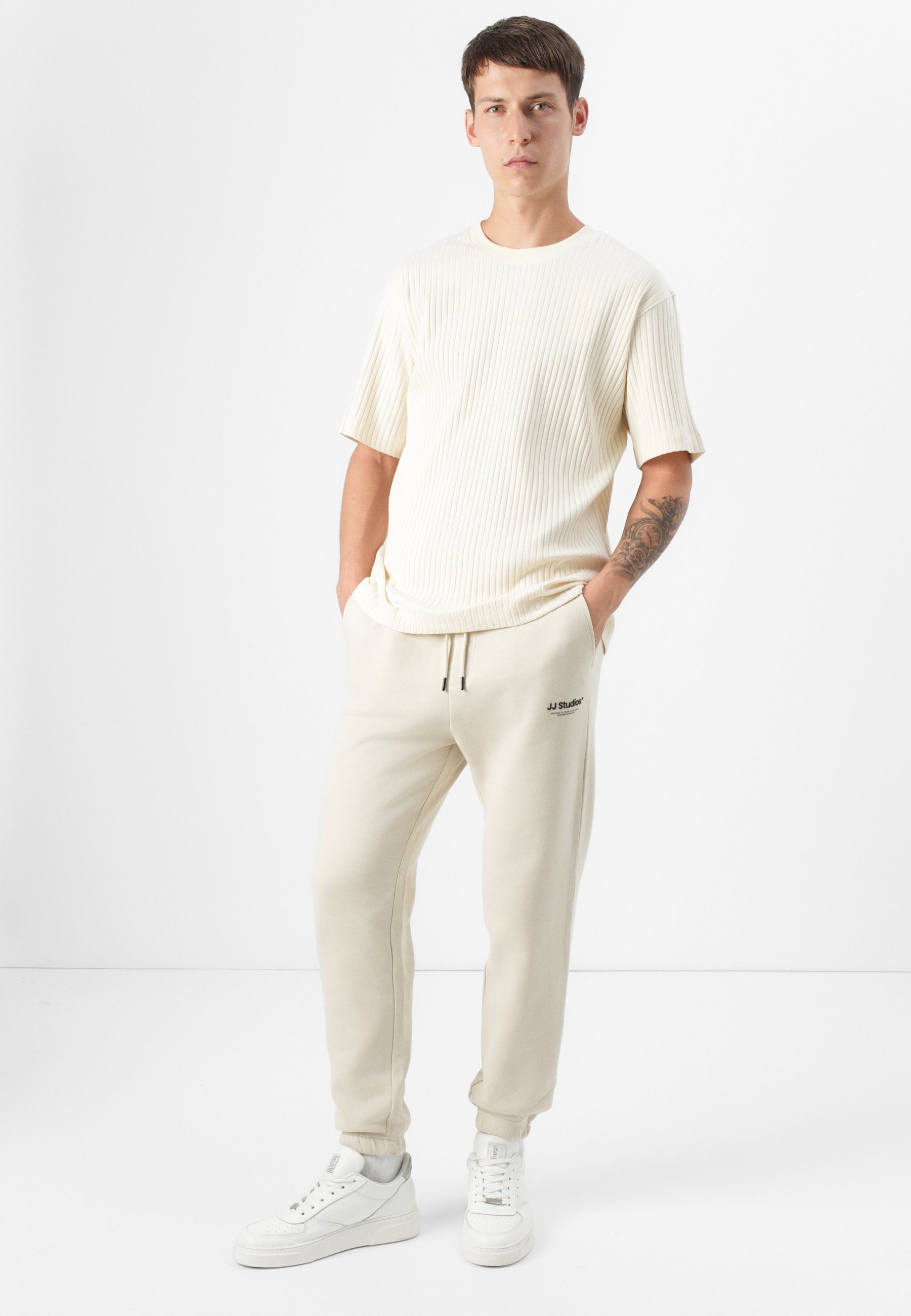 Jack & Jones JPSTKANE SOHO - Calças de fato de treino - moonbeam