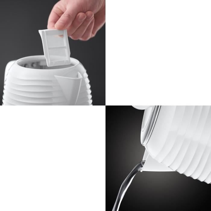 Wasserkocher – Russell Hobbs – Inspire 24360-70 – 1,7 l – Schnellkochfunktion – Antikalkfilter