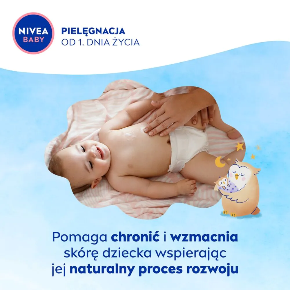 Nivea Baby Wyciszające Mleczko nawilżające 200 ml