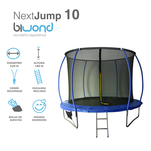  Nextjump 10 Biwond Trampolin