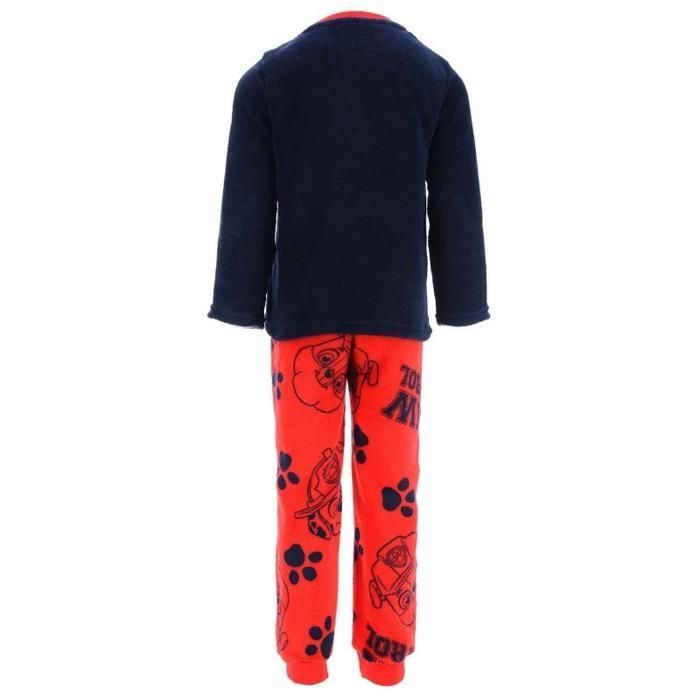 Paw Patrol - Conjunto de pijama polar para niño 