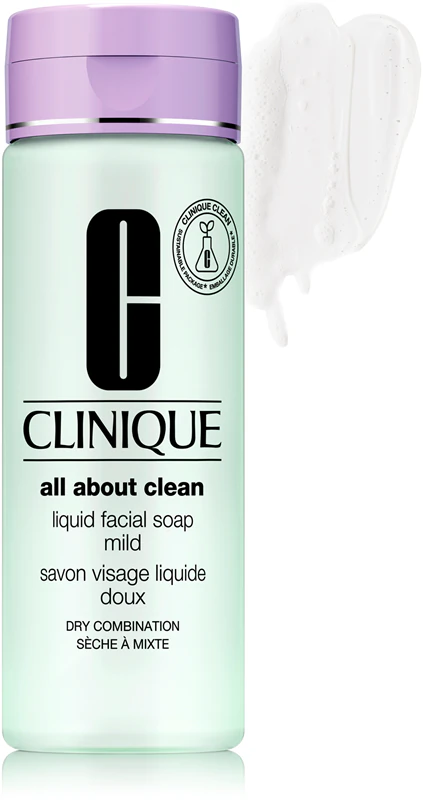 Clinique Liquid Facial Soap Mild voor de droge en gecombineerde huid