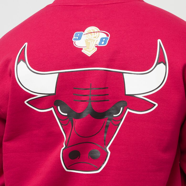 NBA Hin- und Rück-Fleece-Crew Chicago Bulls