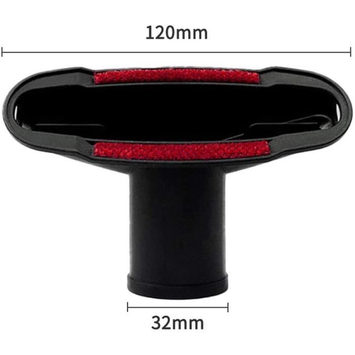Kit de escovas universais para aspirador de pó de 32 mm (1/44930 polegadas) e 35 mm (1/44993 polegadas), 7 peças, acessório para aspirador de pó