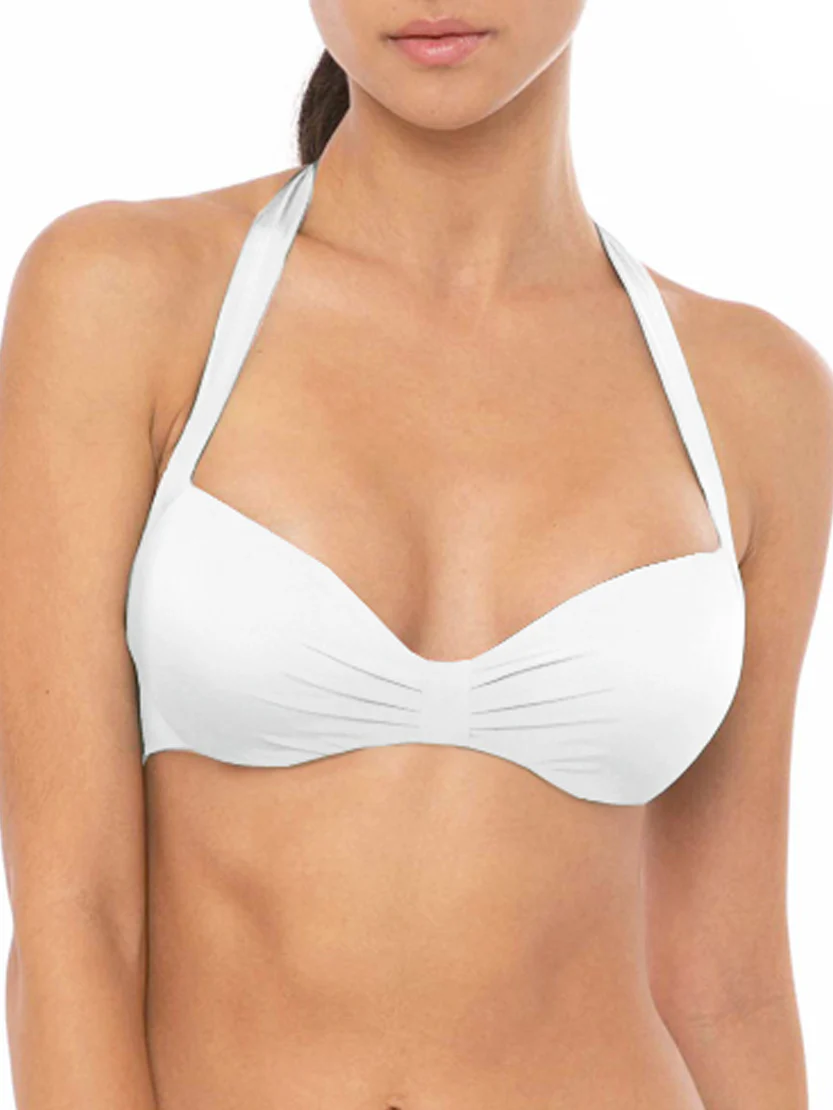 Witte bralette bikini voor dames