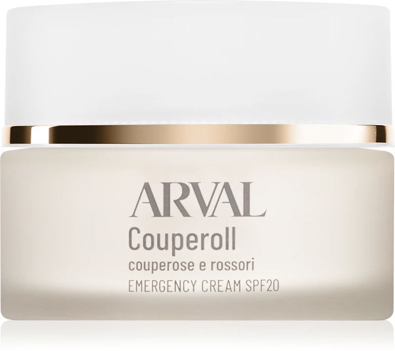 Arval Couperoll Emergency Cream SPF20 crème die roodheid vermindert