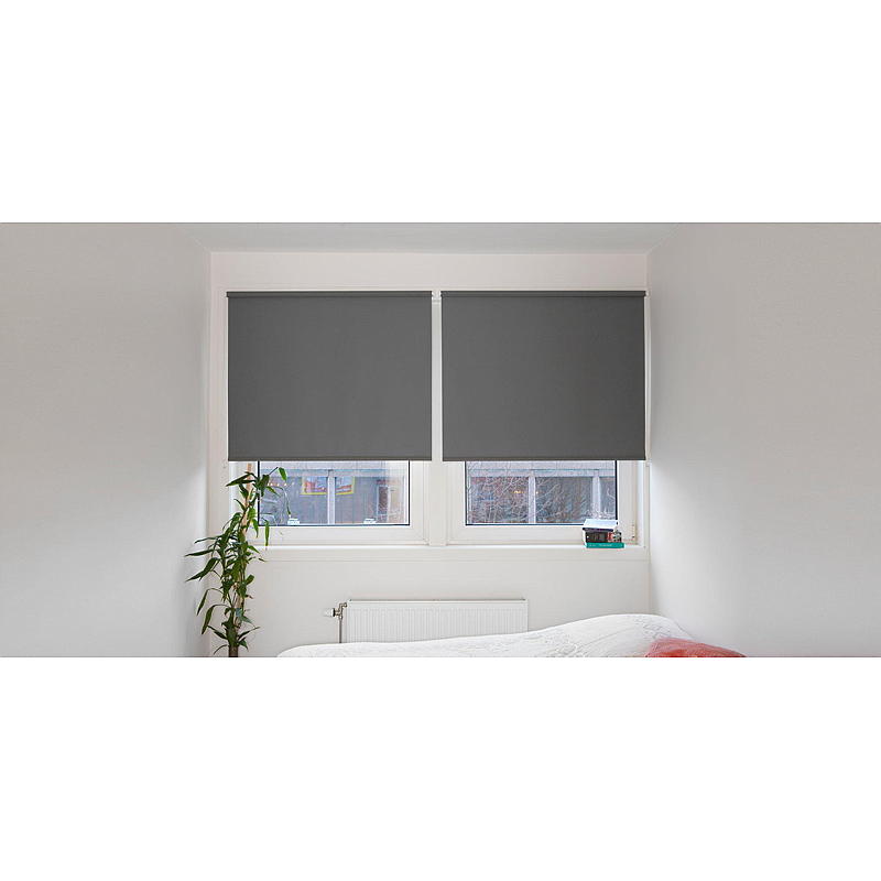DUOTEX Rullgardin 140x175 cm ljusbeständig vit