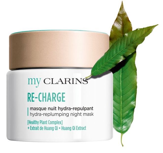 Моја Clarins Re-Charge хидратантна ноћна маска Луксузна хидратација и нега