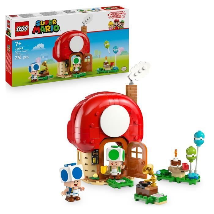 LEGO Super Mario 72041 Toads' Party - Building Set for children aged 7 and up