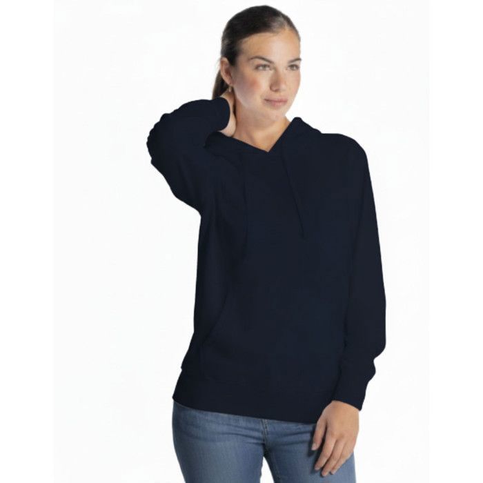 Sweat à Capuche Femme - JHK - Bleu marine - Poche kangourou - Confort optimal - Taille S à XXL