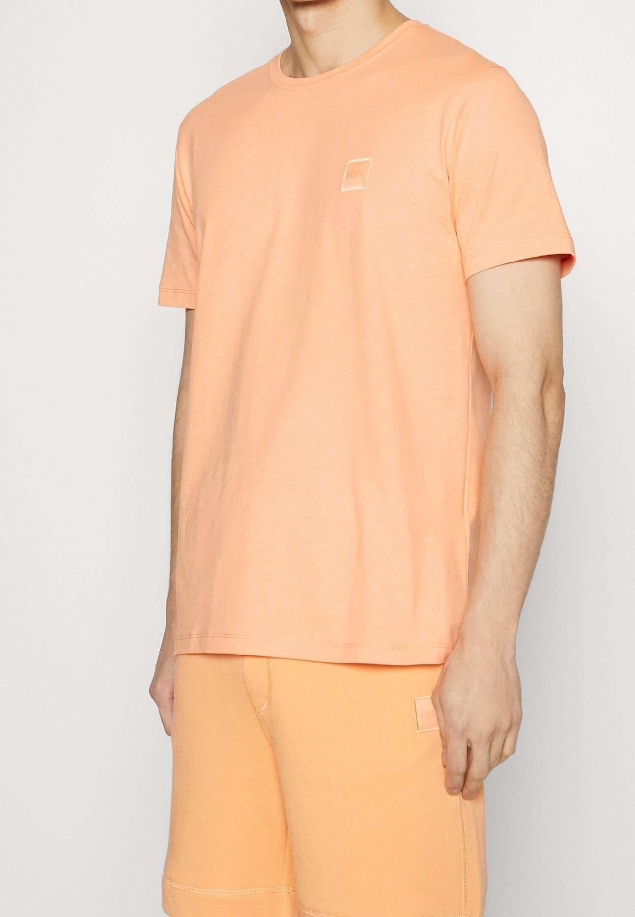 BOSS Basic T-shirt - oranje