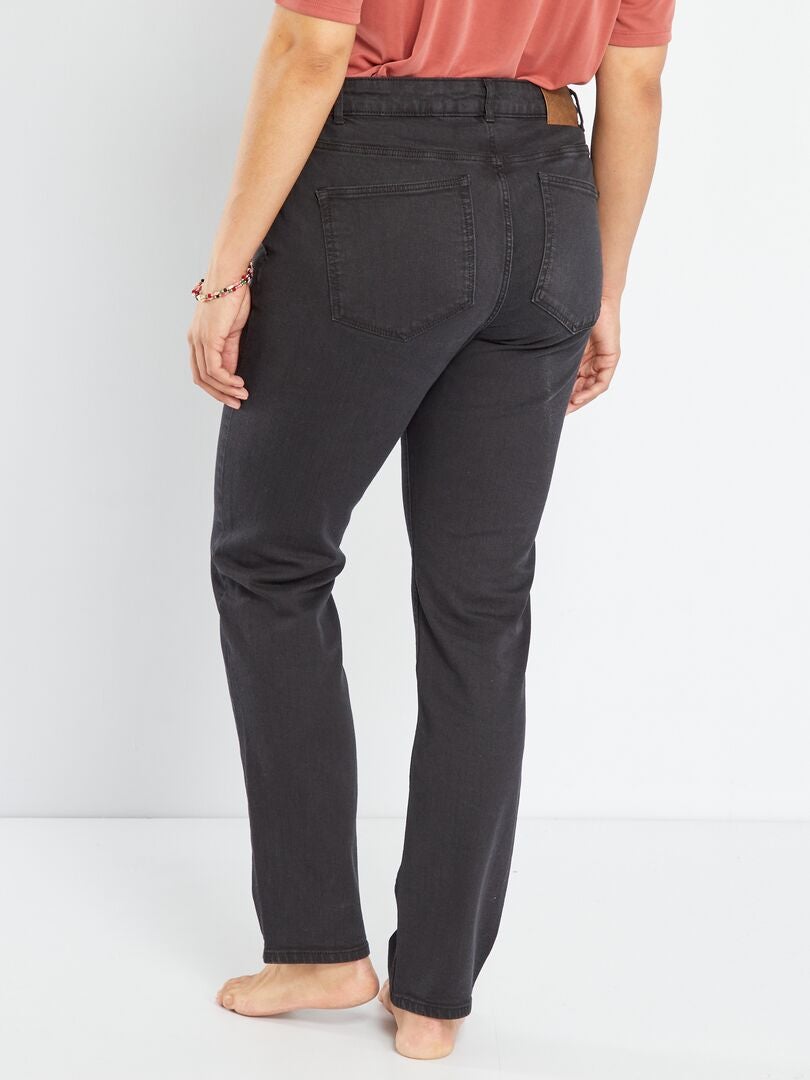 Calça jeans regular tamanho L34 - PRETA