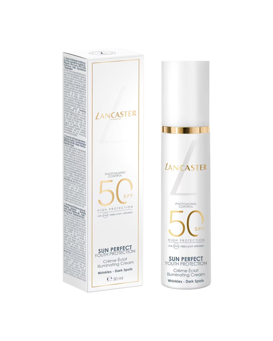 LANCASTER Sun Perfect posvjetljujuća krema SPF50