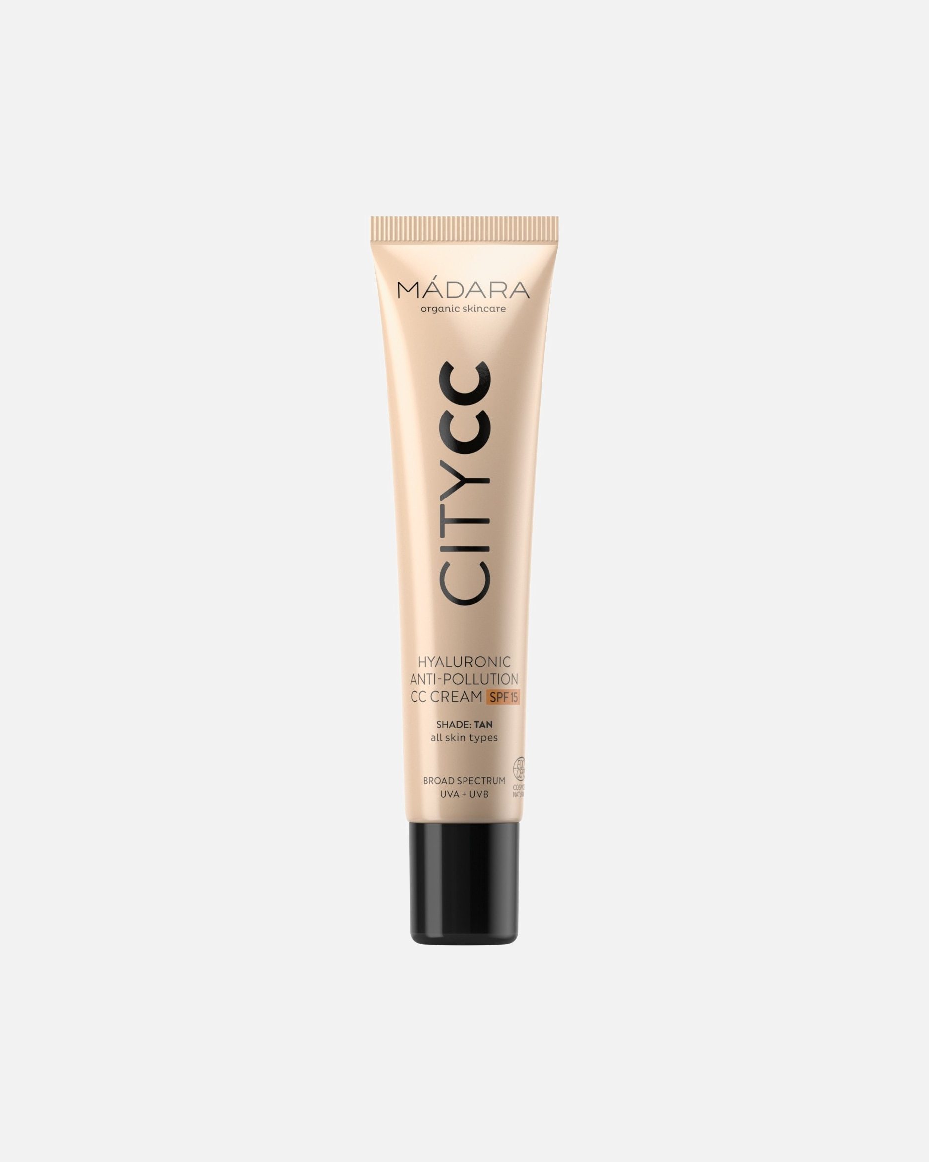 MÁDARA CC City krēms CC CITYCC pretpiesārņojuma hialuronskābe SPF15 - 40 ml