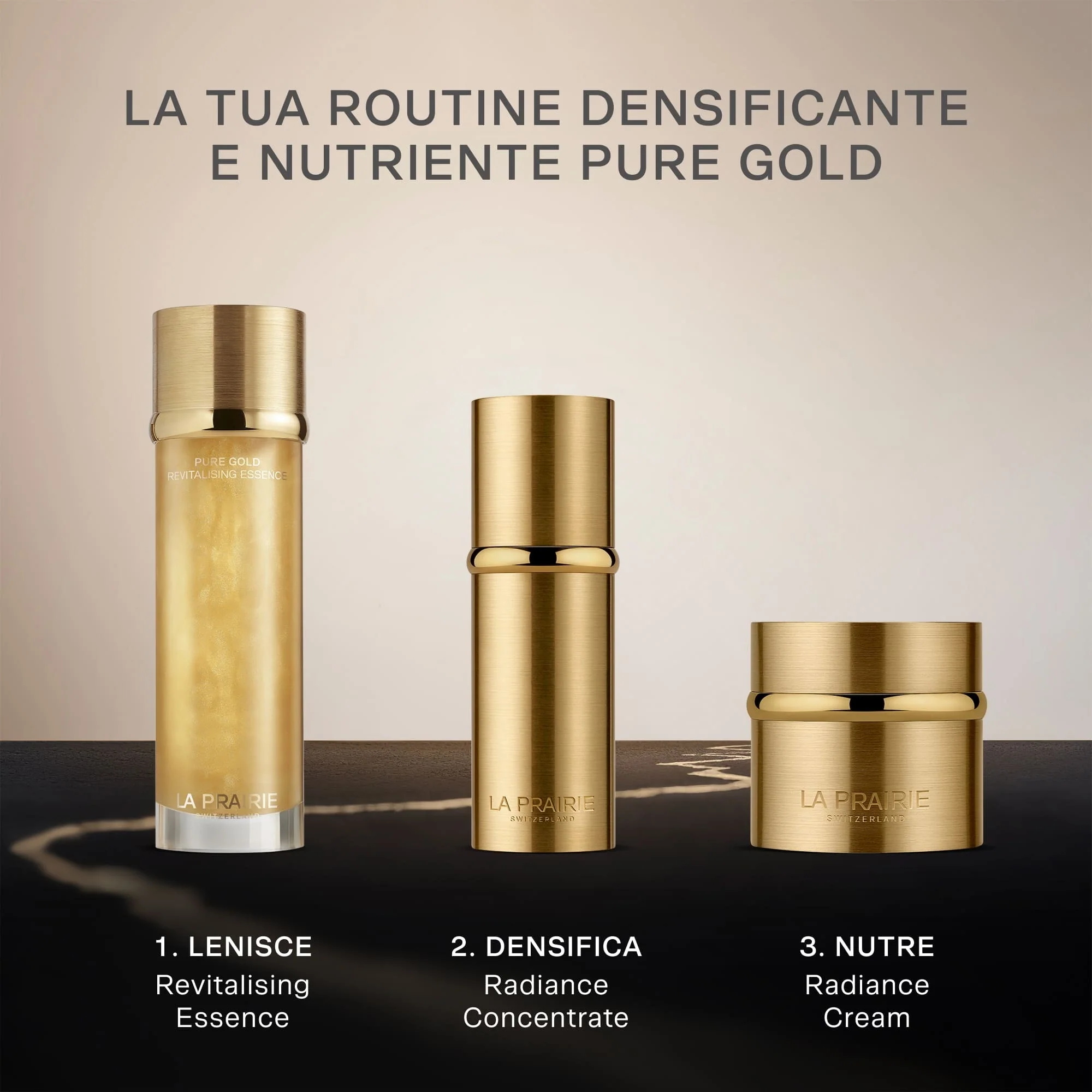 Pure Gold Radiance Cream - Tratt.viso 24 ore illuminante, Tratt.viso 24 ore idratante, Tratt.viso 24 ore antirughe, Tratt.viso 24 ore effetto globale