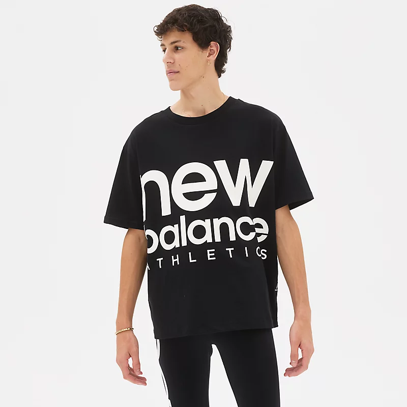 Koszulka unisex NB Athletics Out of Bounds – czarna