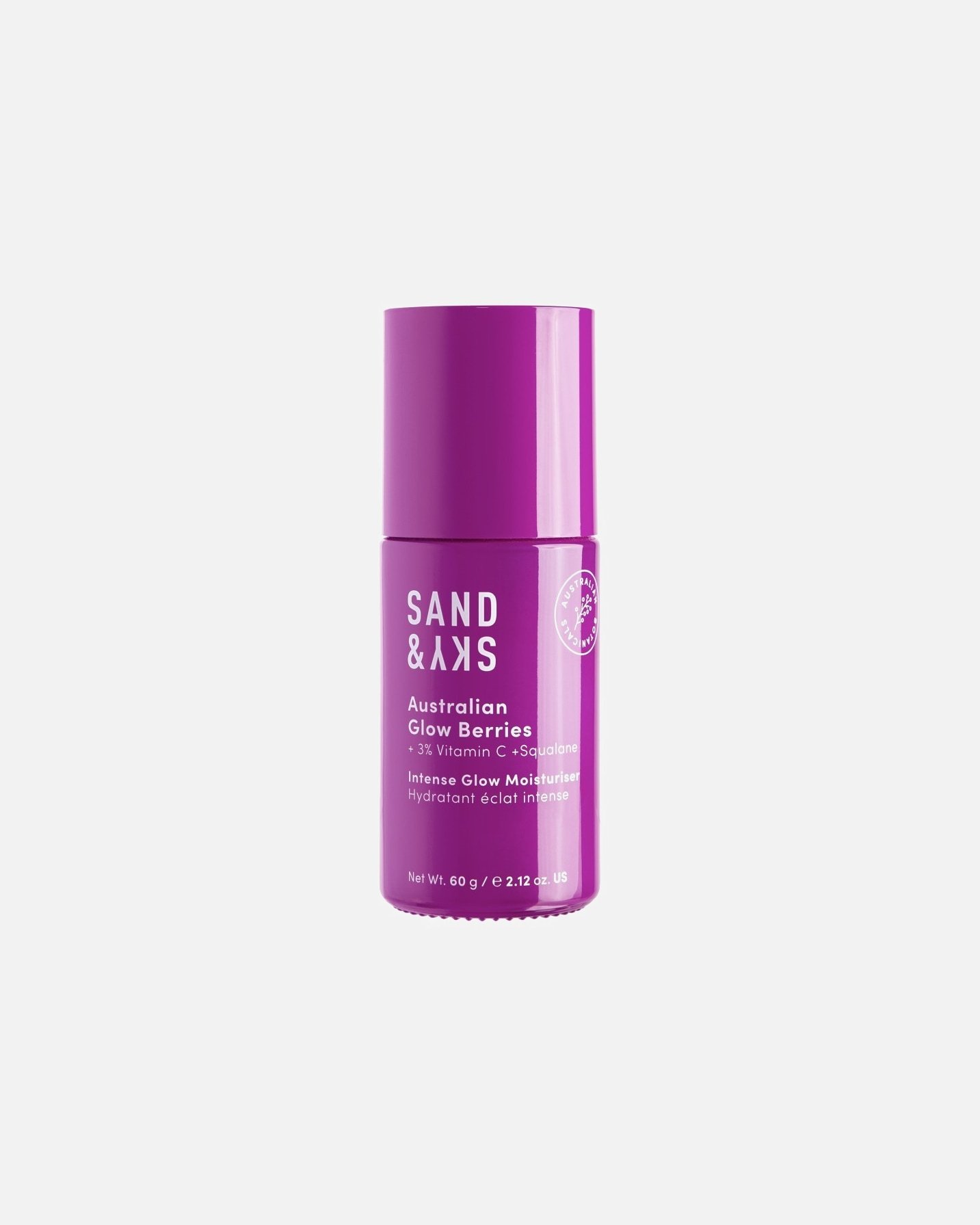 Sand & Sky Australian Glow Berries hidratantna krema za lice s intenzivnim sjajem - 60 ml
