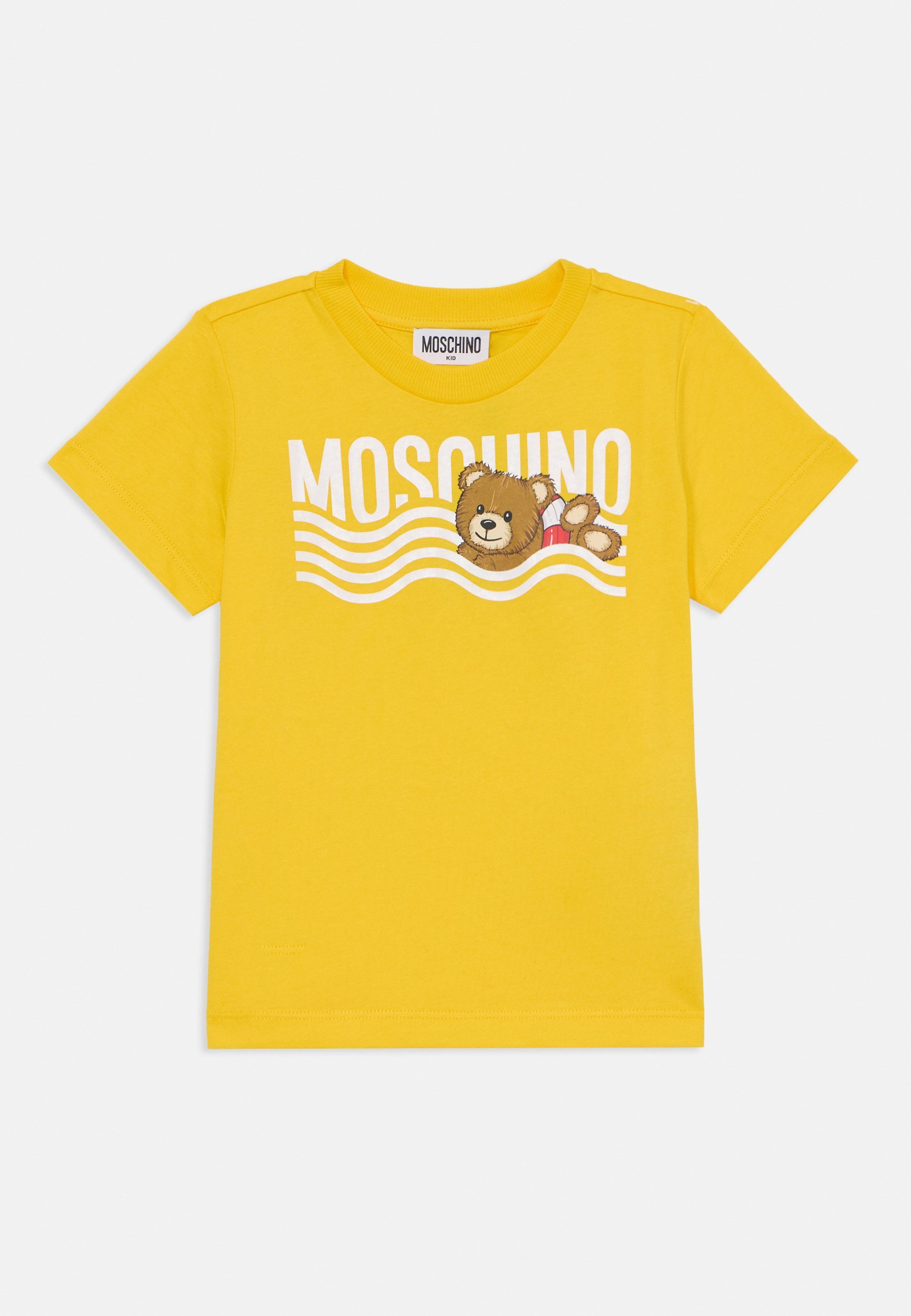 MOSCHINO UNISEX - T-shirt met print - geel