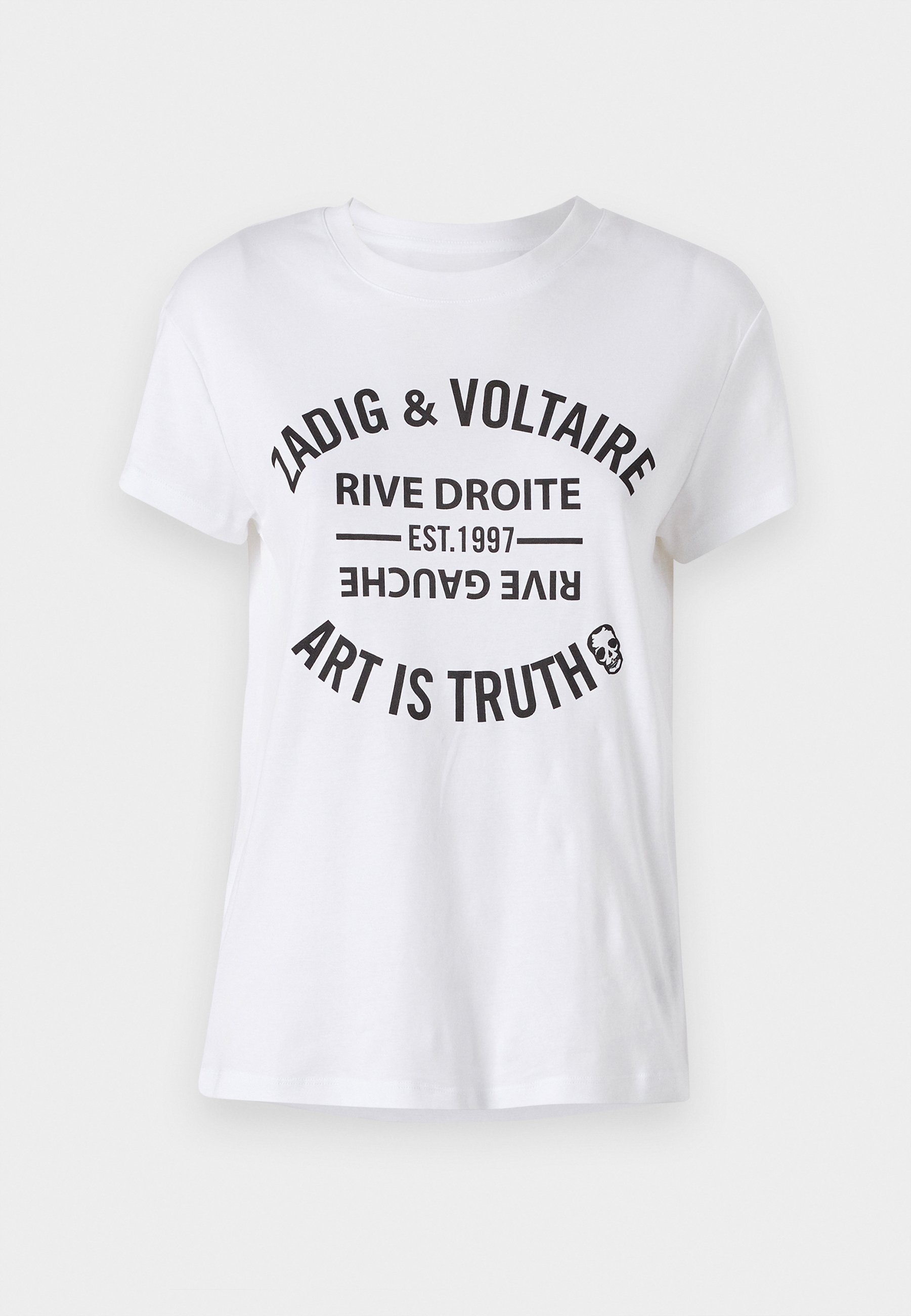 Zadig & Voltaire WALK ICO BLASON ECO - T-shirt met print - wit