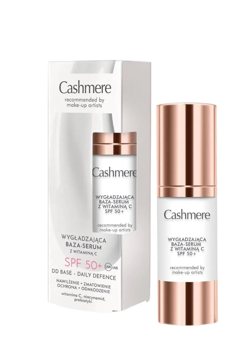 Cashmere DD Base Vit. C SPF50+ - Wygładzająca baza-serum 30ml