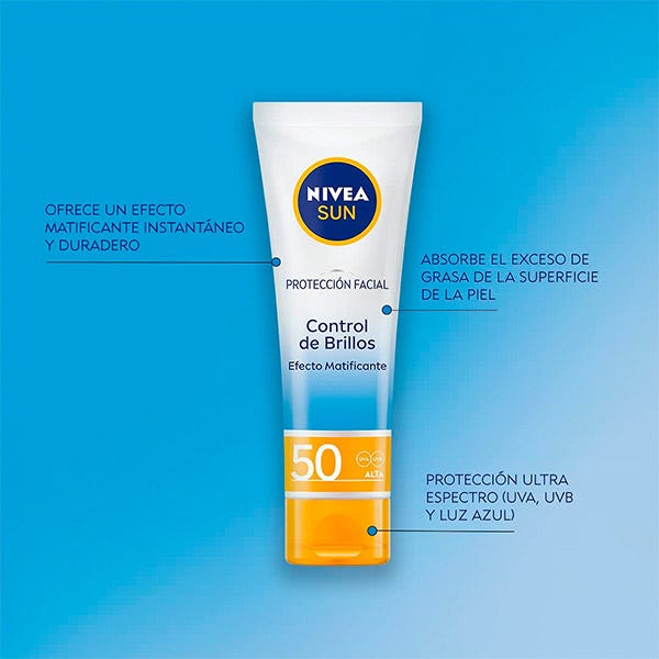 Ansigtsbeskyttelse Glanskontrol SFP 50 | 50ML