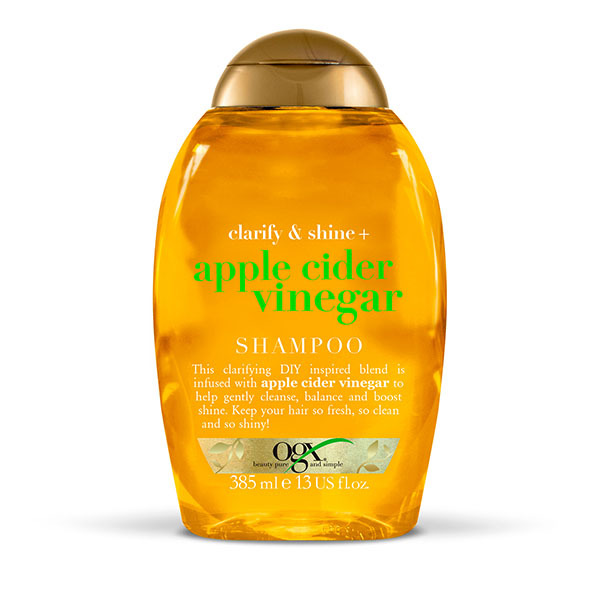 OGX Clarify & Shine+ Šampon s jablečným octem 385 ml