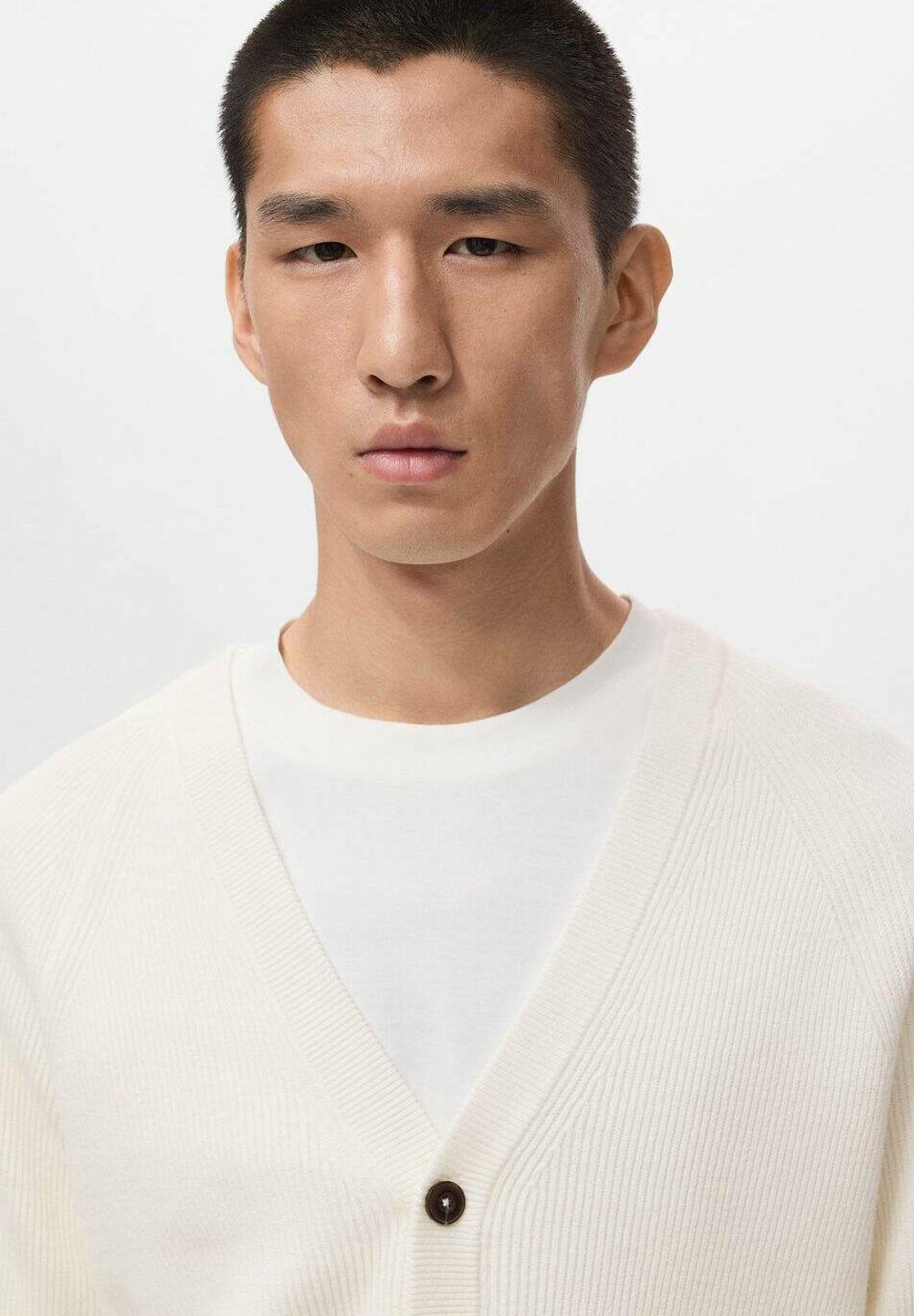Mango Cardigan - gebroken wit