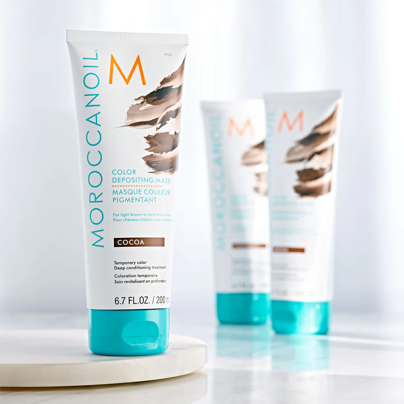 Moroccanoil Color Depositing mild voedend masker zonder permanente kleurpigmenten