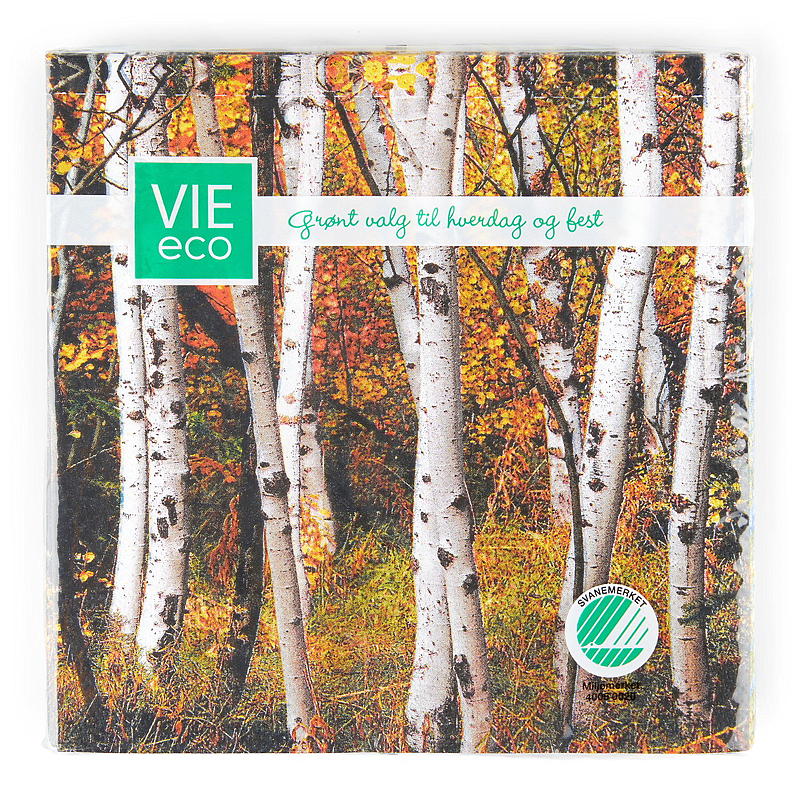 Vie Eco Servietter 20-pakning 33x33 cm