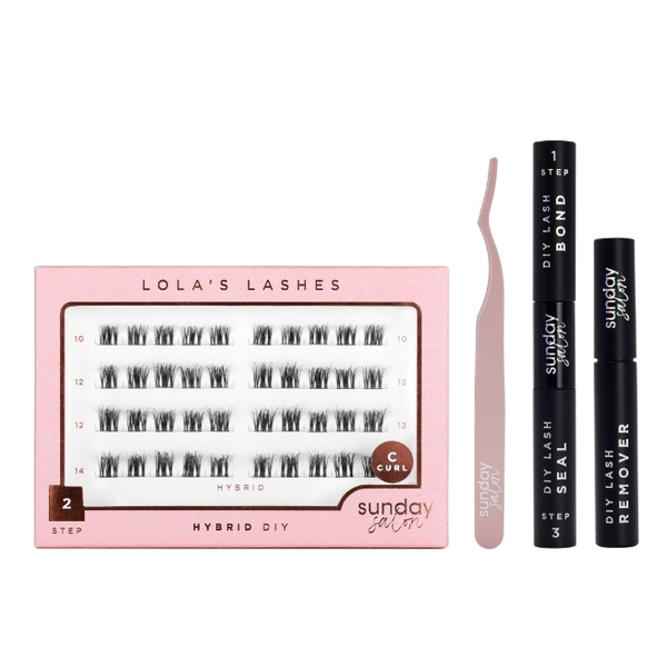 Lola's Lashes Hybrid DIY-vippeextensionssett
