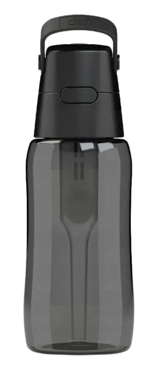 Dafi Solid Fitmania Black 0,5l - Butelka z wkładem filrtującym