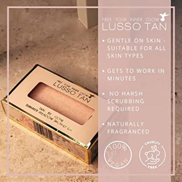 Lusso Tan Summer Meadow - sprchový gel na odstranění opálení 100g