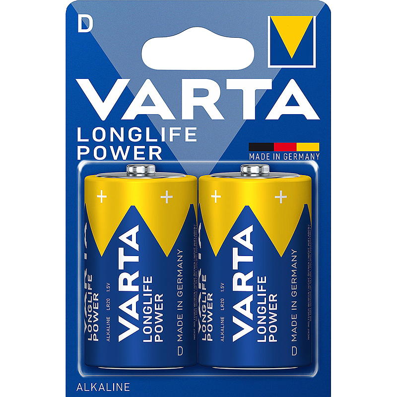 Varta Batterie 2-Pk D Power Varta